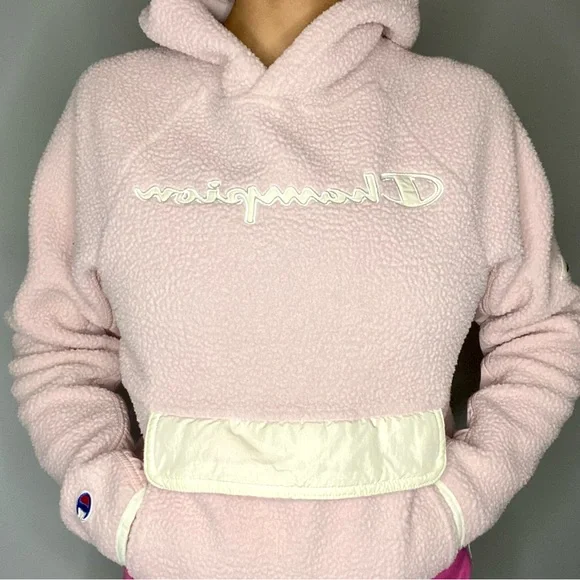 Champion Faux Sherpa Hoodie - Picture 3 of 8